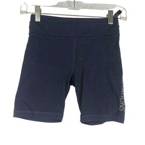 ATHLETIC GIRL - WOMEN'S MEDIUM 8-10 - BLUE ALLYSON FELIX DEFY EXPECTATIONS SHORT